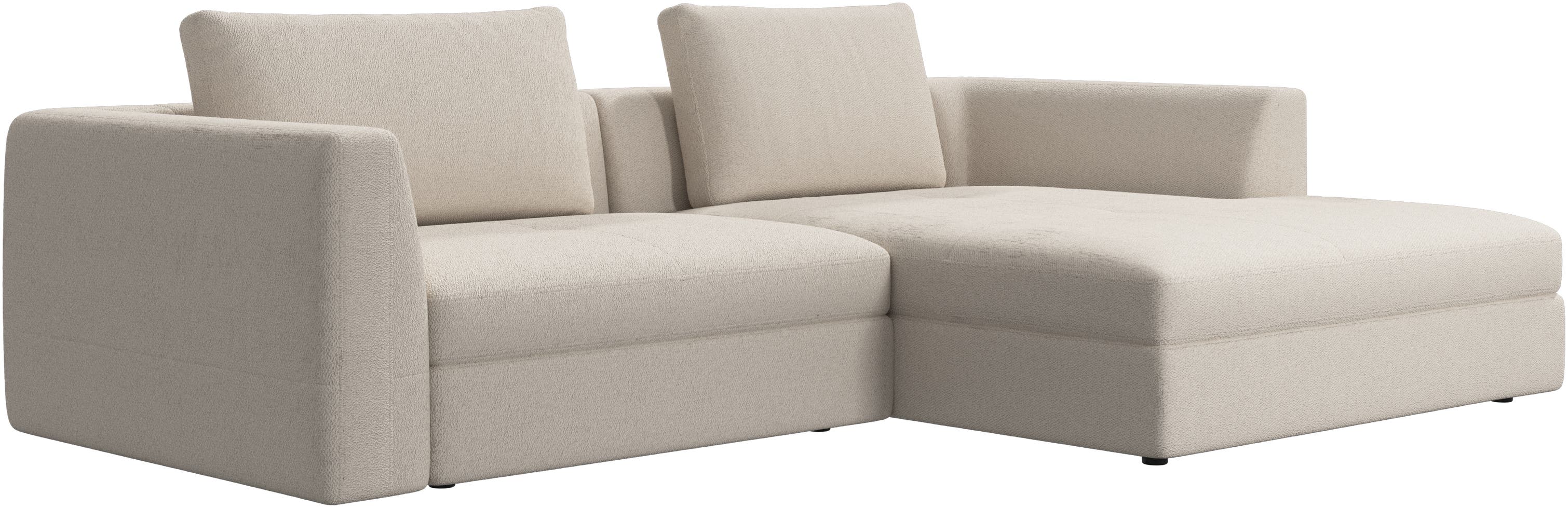 Bergamo sofa with round lounging unit,ライト | ボーコンセプト Bergamo sofa with round lounging unit,ライト | ボーコンセプト